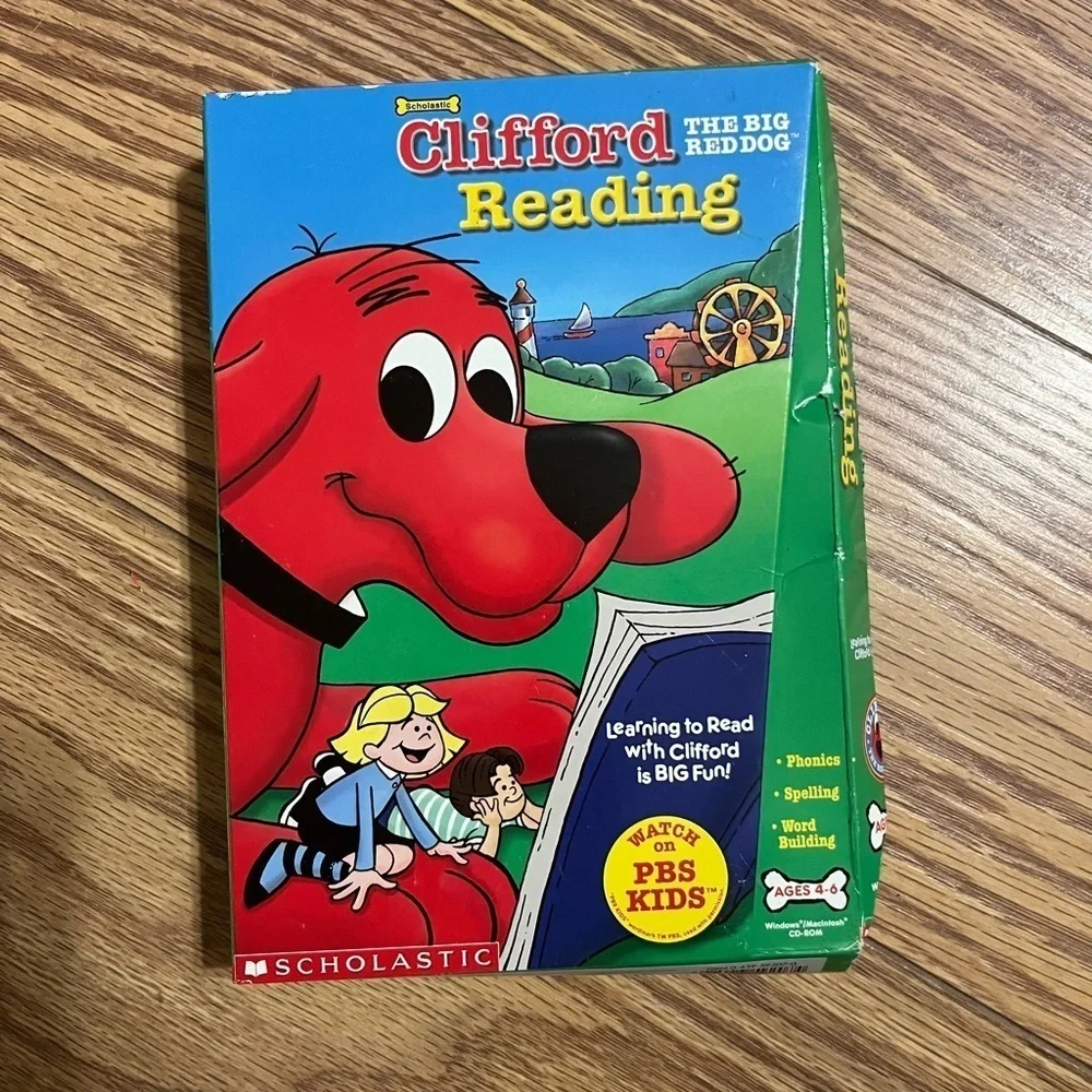 NEW Clifford Reading PC Game 2000